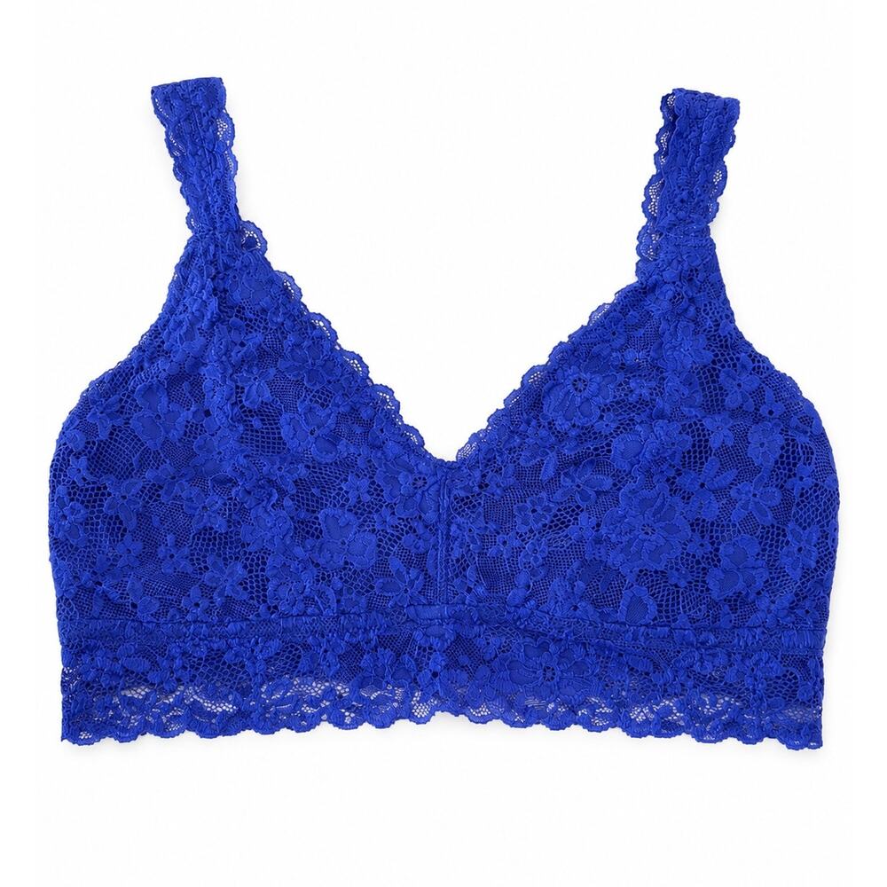 NOBO Royal Blue Floral Lace Bralette - Picture 2 of 2